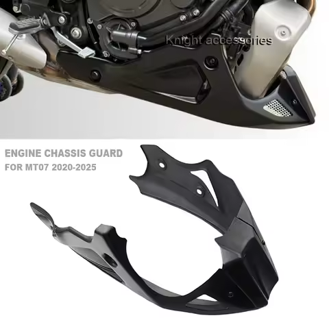 MT07 Lower Fairing Cover Skid Plate Engine Chassis Protective Belly Pan Guard For YAMAHA MT07 MT-07 