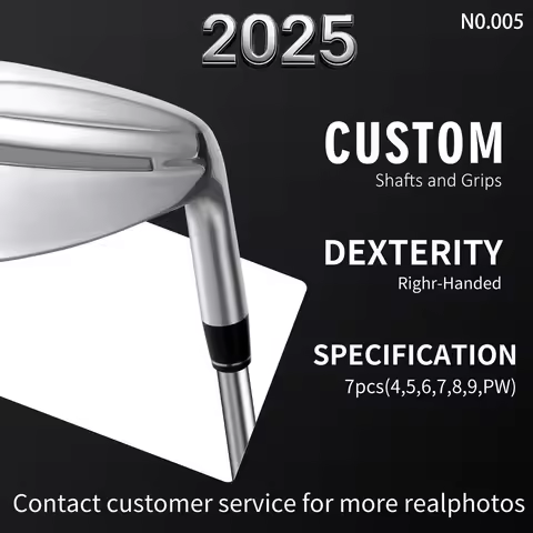 005 2025 New Brand Golf Irons Silver P 790 456789p with Shaft and Grip P790 Golf Club Iron set 7pcs