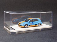 Timothy & Pierre 1/64 限量樹脂模型車 Volkswagen Golf GTI W12-650  # Gulf Racing Fuels