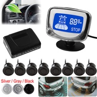 Car Auto Parktronic Backlight Display LED Parking Sensor 8 Reverse Sensors Backup Car Parking Radar