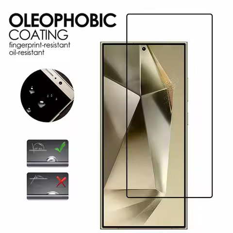 Tempered Glass For Samsung Galaxy S26 S25 S24 Ultra Screen Protector A17 A27 A37 A57 A56 A36 A26 A16