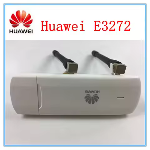 Unlocked HUAWEI E3272 150Mbps 4G LTE USB Modem Stick dongle PK E3372 E392 E3276 (plus 2pcs 4g antenn