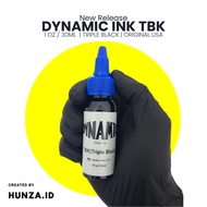 Dynamic Triple Black TBK 1oz Tattoo Ink 30ml | Super Concentrated Black Tattoo Ink | Original USA Pr