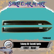 Gutter (Center) SUZUKI Ignis 2017 Up - Slim Model - Black - Absolute Brand