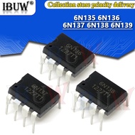 10PCS 6N135 6N136 DIP8 6N137 DIP 6N138 6N139 DIP-8 Chip
