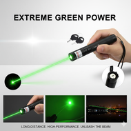 ✅ Pro-Grade 303 Green Laser Pointer Pen (532nm 5mW) | High-Power Long-Distance Beam | Includes Recha