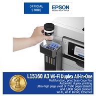 Ready Printer Epson L15160 A3+ Multifungsi Wi-Fi Duplex All-in-One