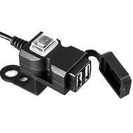 BIFANY Ổ cắm cho Điện thoại Di động 12V 5V 1A / 2.1A Cổng USB kép Xe máy Phụ kiện xe máy Bộ phận xe