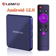 LEMFO V12 Smart TV Box 12 H96 Max RK3318 Set Top Box Dual WIFI H96Max 12.0 Support 4K Google Play kuiyaoshangmao