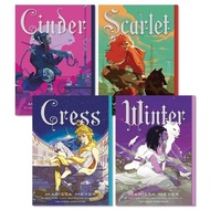 Lunar Chronicle 1-4 (New Cover) (Total 4 Paperback Books)/Marissa Meyer Chronicles [Sanmin Online Bo