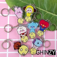 GANTUNGAN KPOP BTS BT21 BABY Cooky Shooky Mang RJ Koya Tata Acrylic Keychain Series 2