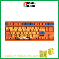 BÀN PHÍM CƠ AKKO 3087 RF DRAGON BALL Z GOKU - DUAL-MODE / AKKO SWITCH V3 CREAM YELLOW