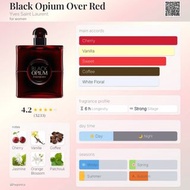 Ysl black opium over red 女用香水