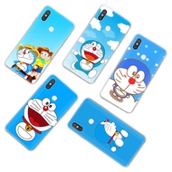 Cute Doraemon Transparent Case Compatible for Huawei Nova 4E P20 3I 2I Y8S 5T P30 Y5P Lite Pro