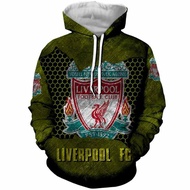 Men Women Long Sleeve Hoodie LFC Liverpool Jersey Football Hoodie