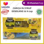 Carica In Syrup Gemilang Minuman Sirup Buah Carica Isi 4 Cup Enak Lezat Ori Khas Dieng Wonosobo Kualitas Permium