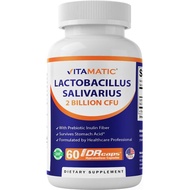 Vitamin Lactobacillus DR Capsules Per Capsule 20 Billion-60 Capsules-Digestive-Made with Prebiotic I