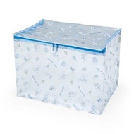 Japan Sanrio - Cinnamoroll 玉桂狗 日版 大容量 半透明 塑膠 可摺疊 拉鍊 收納箱 儲物箱 雜物箱 衣物箱 收納盒 儲物盒 雜物盒 M Size 大耳狗 (2021年款)