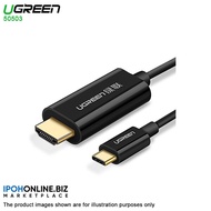 UGreen (50503) 1.5 Meter Type-C To HDMI Cable with 4Kx2K@30Hz 1080P@60Hz/50Hz/24Hz resolution | Ipoh