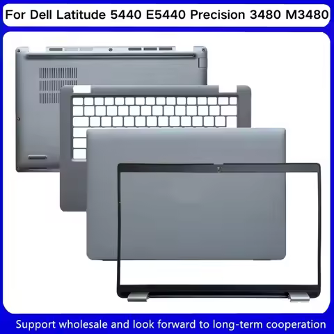 New For Dell Latitude 5440 E5440 Precision 3480 M3480 LCD Back Cover/ LCD Front Bezel/Upper Case Cov
