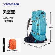 กระเป๋าเป้สะพายหลังเดินป่า Decathlon MT500 ความจุขนาดใหญ่สำหรับผู้ชายและผู้หญิง กระเป๋าเดินทางสำหรับ