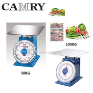 CAMRY 50KG / 100KG Commercial Mechanical Weighing Scale /Timbang Berat 50KG / 100KG