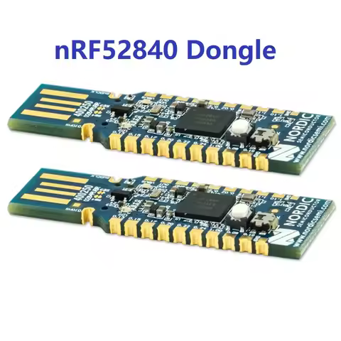 nRF52840 USB Dongle, Compatible with nRF Connect for Desktop, Bluetooth 5.4/Mesh/Thread/Zigbee, nRF5