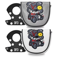 Grey Bear DF3 Mallet Putter Cover Golf Head Cover Golf Club Cover LAB Golf