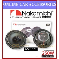Nakamichi NSE1628 6.5 Inch 2-Way Coaxial Car Speaker Spk Spiker Kereta