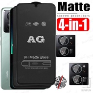 4in1 AG Matte Tempered Glass For Xiaomi 13T 12t 11t Mi13t Mi12T Mi 11t Full Screen Protector Protective Film + Camera Lens Film
