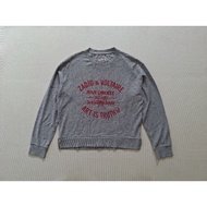 CREWNECK SWEATSHIRT ZADIG&VOLTAIRE PARIS ORIGINAL 100%