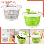 [szlztmy3] Fruit Washer Cooking Multiuse 360 Rotate Vegetable Dryer Vegetable Washer Dryer for Onion Lettuce Vegetables Spinach Fruit