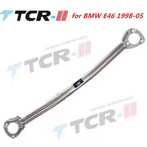 Front strut bar For BMW E46 3 Series 323i 325i1999-2005 Front Upper Tower Strut Bar Tower Brace Alum