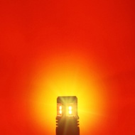 AUXITO 2ชิ้น1157ไฟเบรค Led P21W โคมไฟรถยนต์3020 1157ไฟเบรค Led สัมผัสคู่ Drl 6000K สีขาว12V