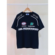 *Ready Stock* Blackened Logo Racing Printed S/S Oversize Tee- HYPE/STREETWEAR/FASHION/UNISEX