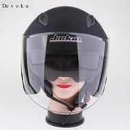 [Devoko] 3/4 Open  Classic with  Motorcycle Scooter Helmet M/L/XL/XXL