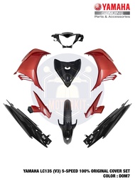 YAMAHA LC135 135LC V3 5S 5 SPEED 100% ORIGINAL HLY BODY COVER SET 55C-F0000-01-P2 55C-F0000-01-P7