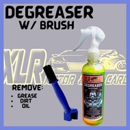 ☇◑ ⊙ XLR All Purpose Cleaner and Engine Degreaser for Car Bike Motorcycle FREE Chain Brush Cleaner