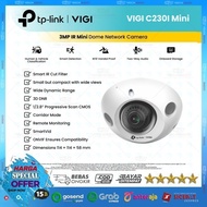 Tp-Link VIGI C230I Mini - 3MP | CCTV Fixed Lens, With Audio Mini Dome Network H.265 Camera !!