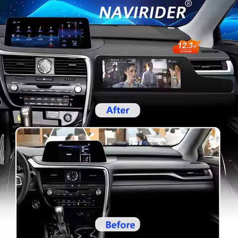 12.3“ Android15 Co-pilot Entertainment Screen For Lexus RX RX300 2016 - 2022 Car Multimedia Video Pl
