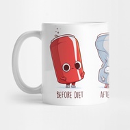 Diet Before and after Cup Mug