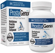 ProstaGenix Multiphase Prostate Supplement-Featured on Larry King Investigative TV Show - Over 1 Million Sold -End Nighttime Bathroom Trips, Urgency, &amp; More. 90 Capsules--from USA
