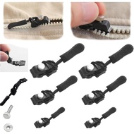 Zipper Repair Replacement Kit, Universal Instant Zipper Fix Sliding Teeth Screw Head with 3 Differen