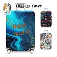 【SG】Luggage Cover Travel Suitcase Protector Anti-Scratch Dustproof 26in 28in 30in 32in