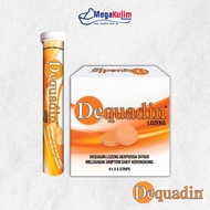 Dequadin Citrus Lozenges (Tube / Box)