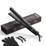 Hisoka Straightening Iron / Curly / Straightening /  Dual Temperature Adjustable Hair Straightener a