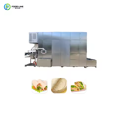 Flour and Corn Tortilla Making Machine Automatic Commercial Flour Tortilla Making Machine Customized