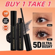 LESSXCOCO Volumizing Mascara - Waterproof Curl-Resistant Long-Lasting Hot sale in Malaysia【buy 1 Tak