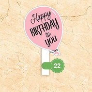 [MS 22] Birthday Hashtag