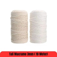 3mm Macrame Rope (Natural & Beige)